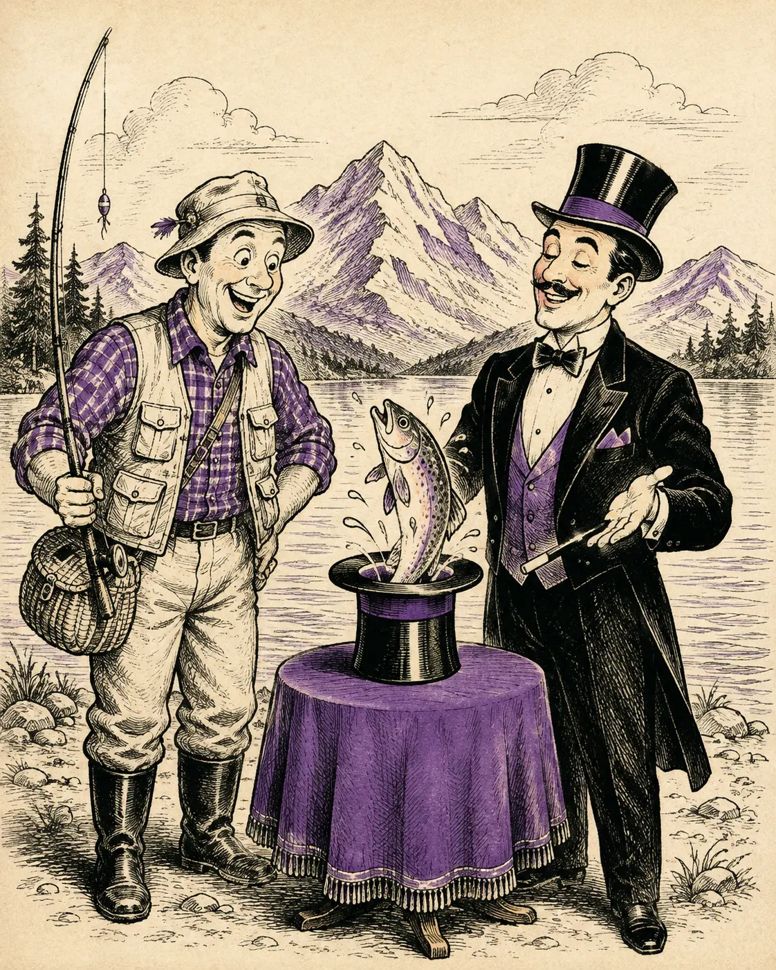 Illustration for this week's joke